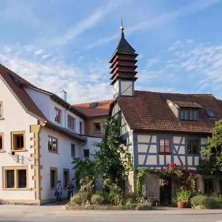 Ferienwohnung Im Auszeithaus Hohenlohe Forchtenberg Extérieur photo
